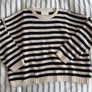 Gillian Stevens Isle Striped Pullover